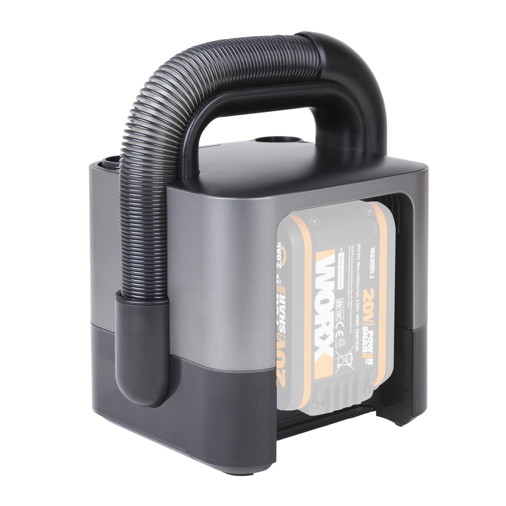 Worx WX030.9 - Aspirador de coche 20V (Sin batería) - Ferrotecnia