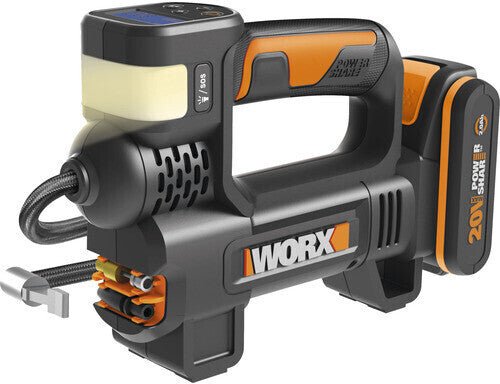 Worx WX092 - Inflador y linterna 2 en 1 20V (1bat 2.0Ah) - Ferrotecnia