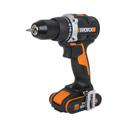 Worx WX102 - Taladro atornillador BL (2bat 2.0Ah) - Ferrotecnia
