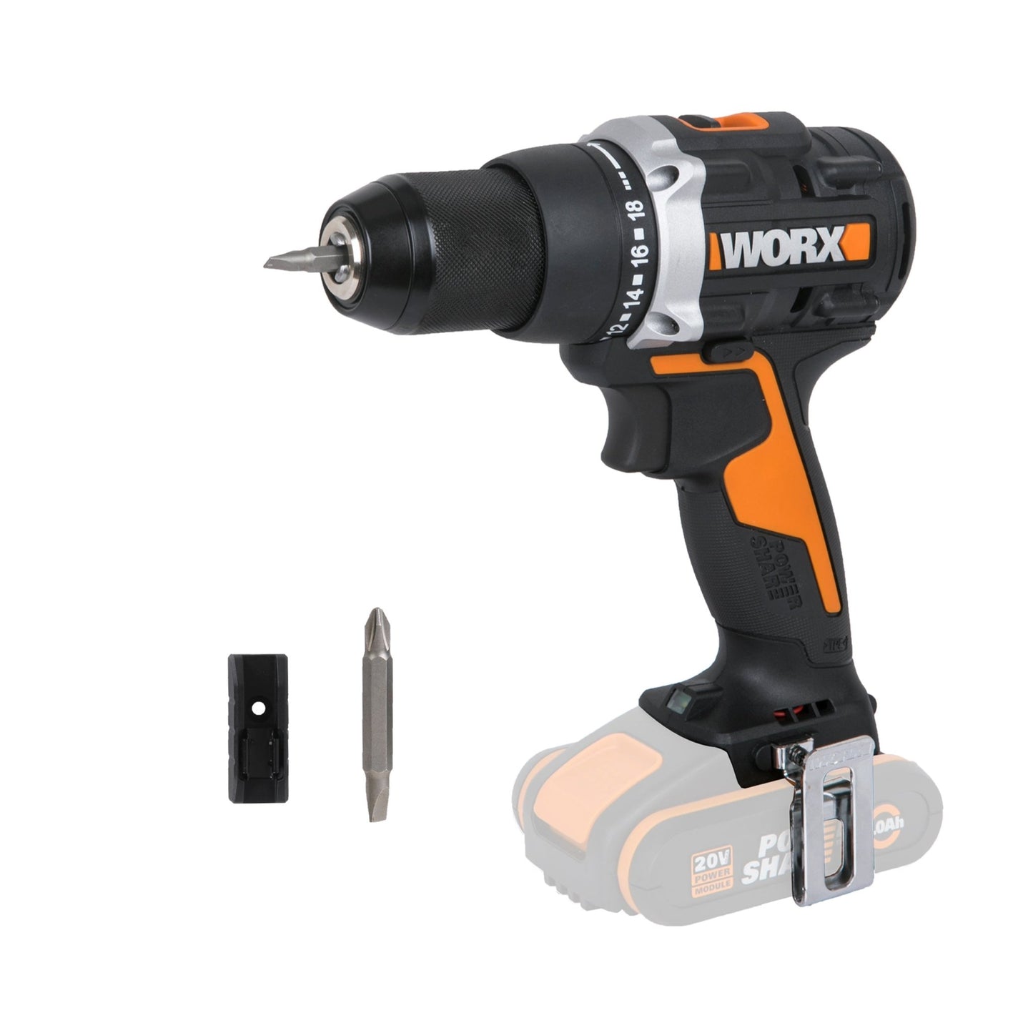 Worx WX108.9 - Taladro atornillador BL (Sin batería) - Ferrotecnia