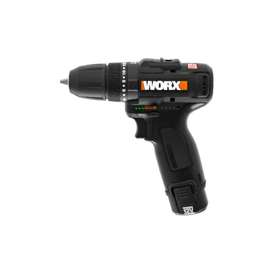 Worx WX121 - Taladro percutor 12V (2bat 2,0Ah) - Ferrotecnia