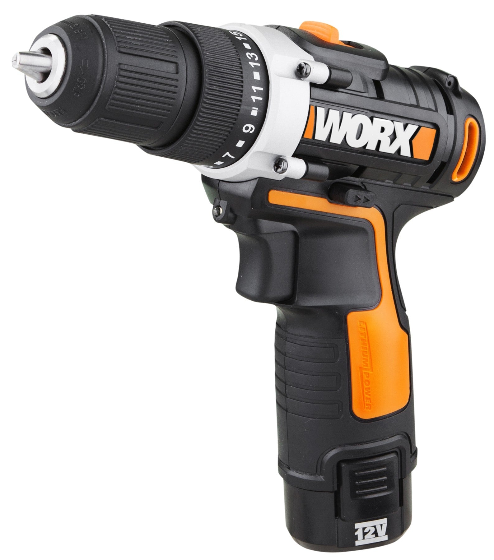 Worx WX128.3 - Taladro Atornillador 12V 2.0Ah (2 bat) - Ferrotecnia