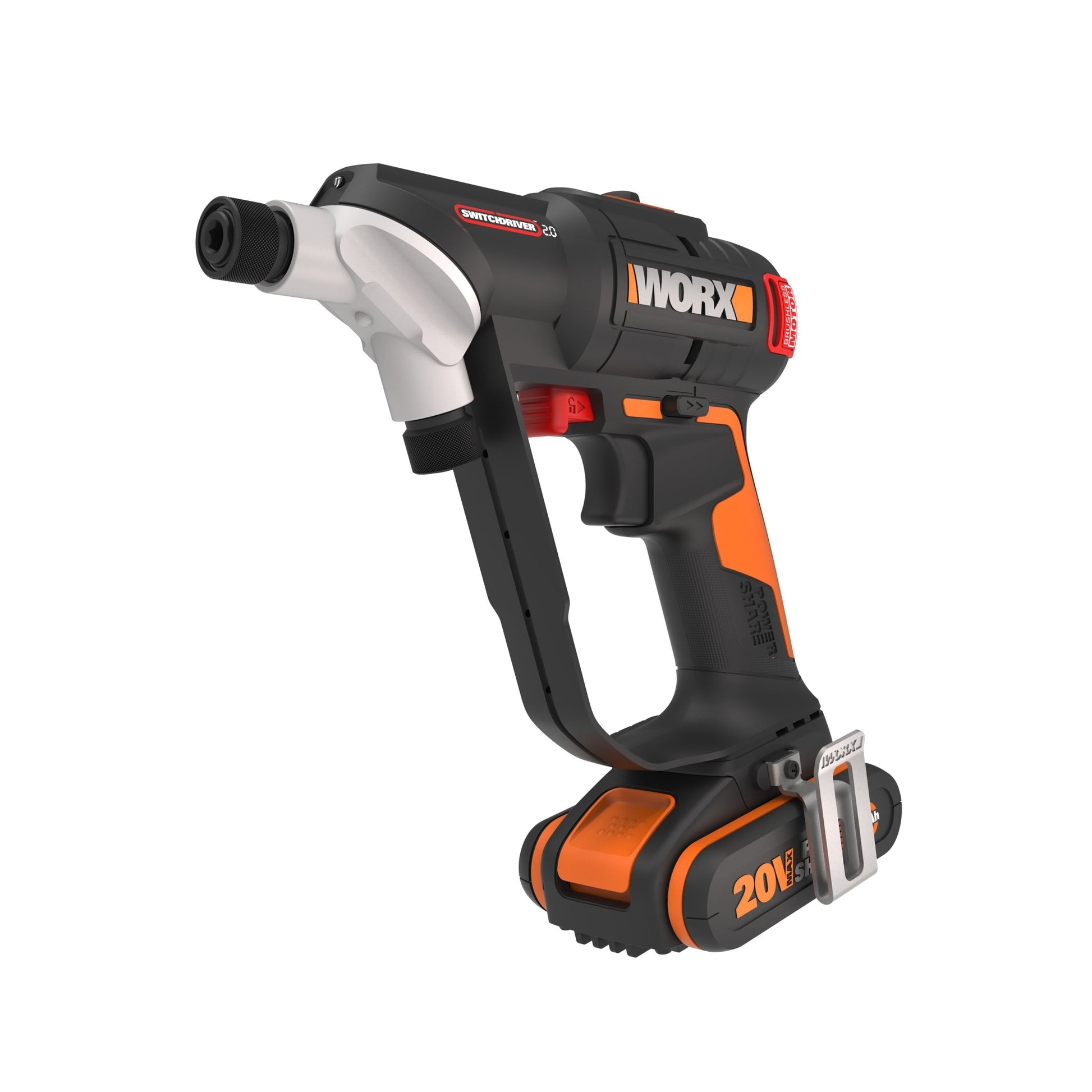 Worx WX177 - Taladro Atornillador SwitchDriver BL 20V (1bat 2.0Ah) - Ferrotecnia