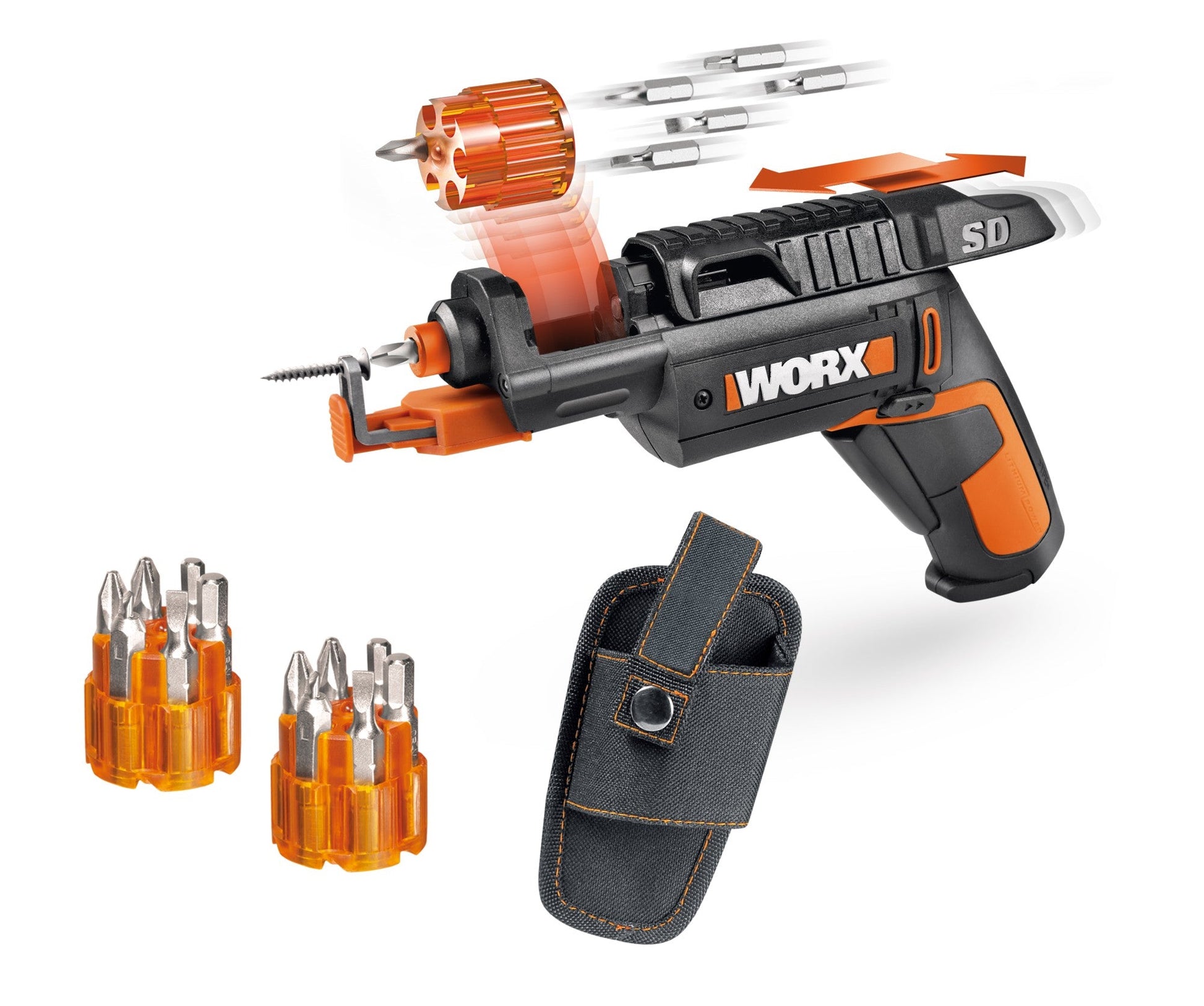 Worx WX255 - Atornillador 4V multipuntas - Ferrotecnia
