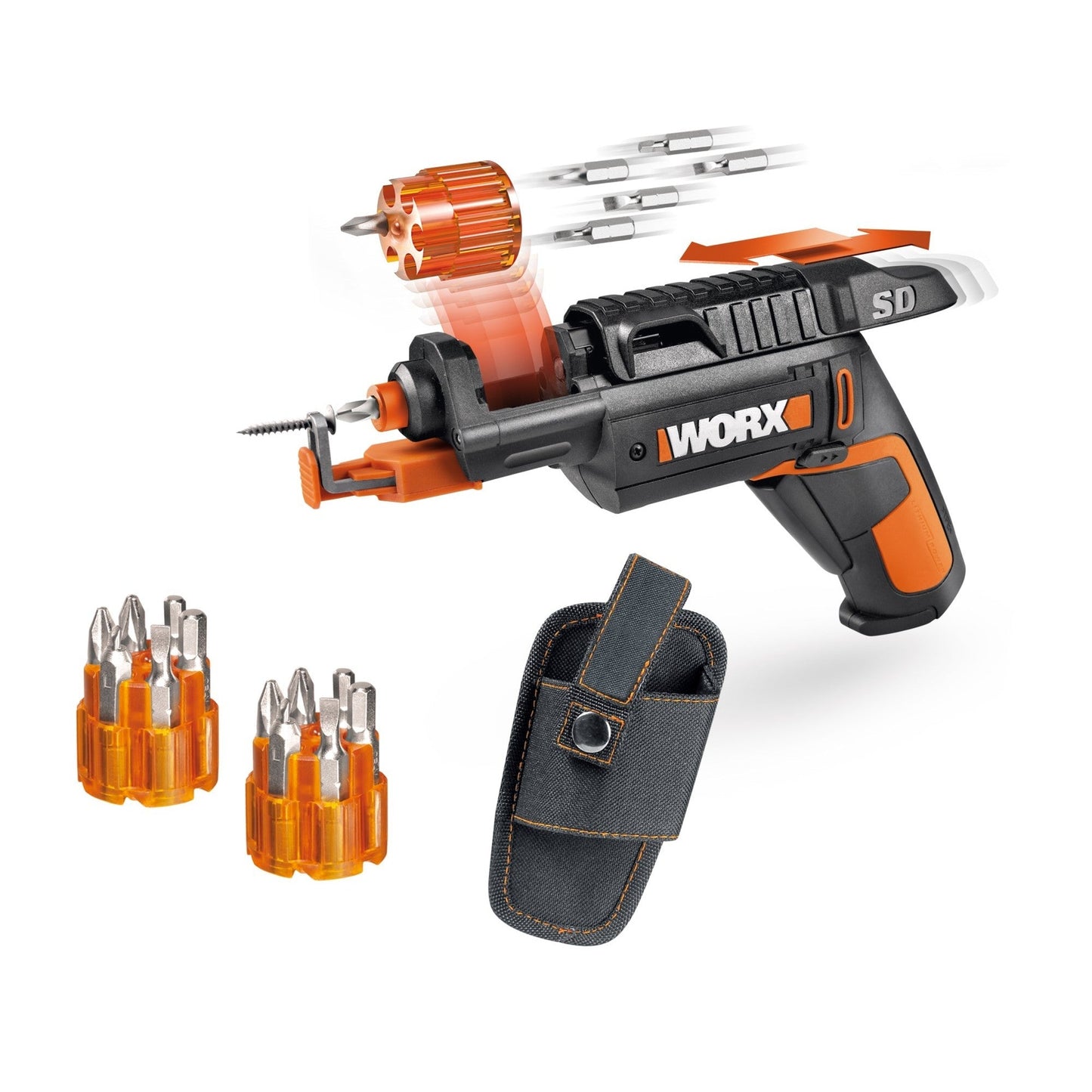 Worx WX255 - 4V Multi-Bit Screwdriver