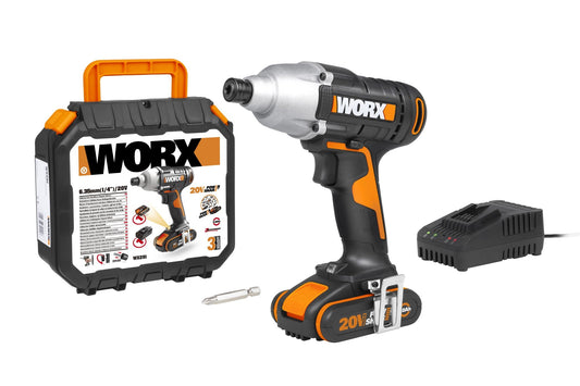 Worx WX291 - Atornillador Impacto 20V 2.0Ah (1 bat) - Ferrotecnia