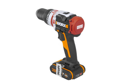 Worx WX354 - Taladro percutor Brushless Slammer Drill 20V 2.0Ah (2 bat) - Ferrotecnia