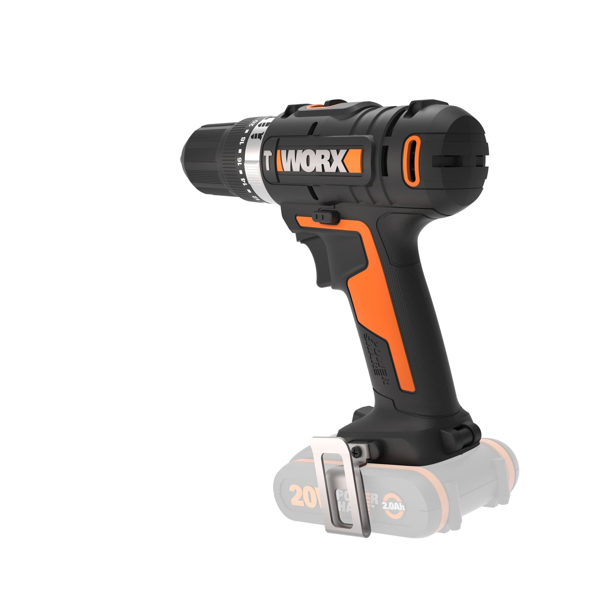 Worx WX370.9 - Taladro Percutor 20V (Sin batería) - Ferrotecnia