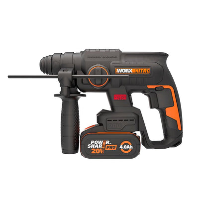 Worx WX381 - Martillo SDS - Plus BL 20V (1bat 2.0Ah) - Ferrotecnia