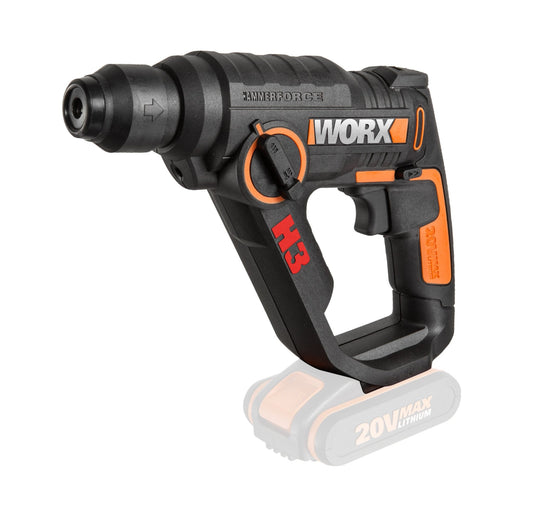 Worx WX390.9 - H3 Martillo / Taladro / Atornillador 20V (Sin batería) - Ferrotecnia