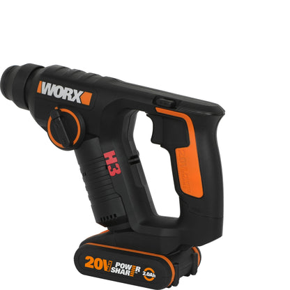 Worx WX394.6 - H3 Marti/Taladro/Atorn 20V 2Ah 2Bat - Ferrotecnia