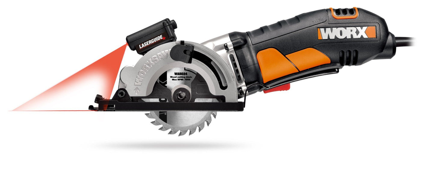 Worx WX426 - Sierra circular Worxsaw HC 400W 27mm - Ferrotecnia