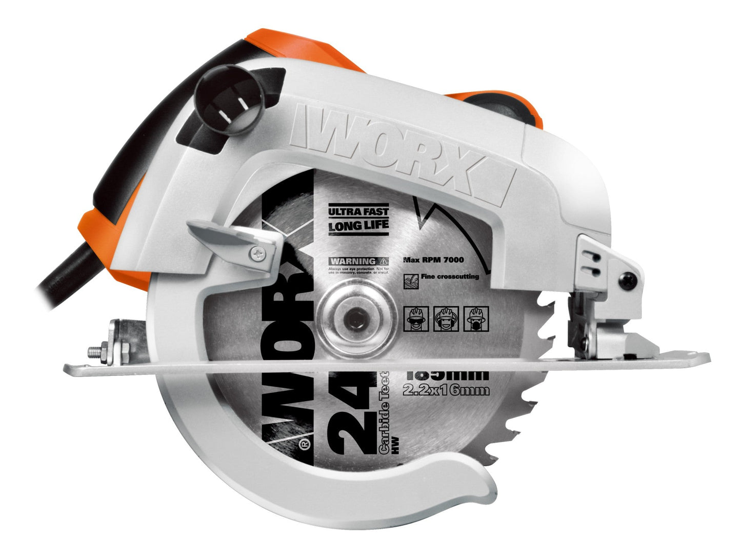 Worx WX445 - Sierra circular 1.600W - Ferrotecnia