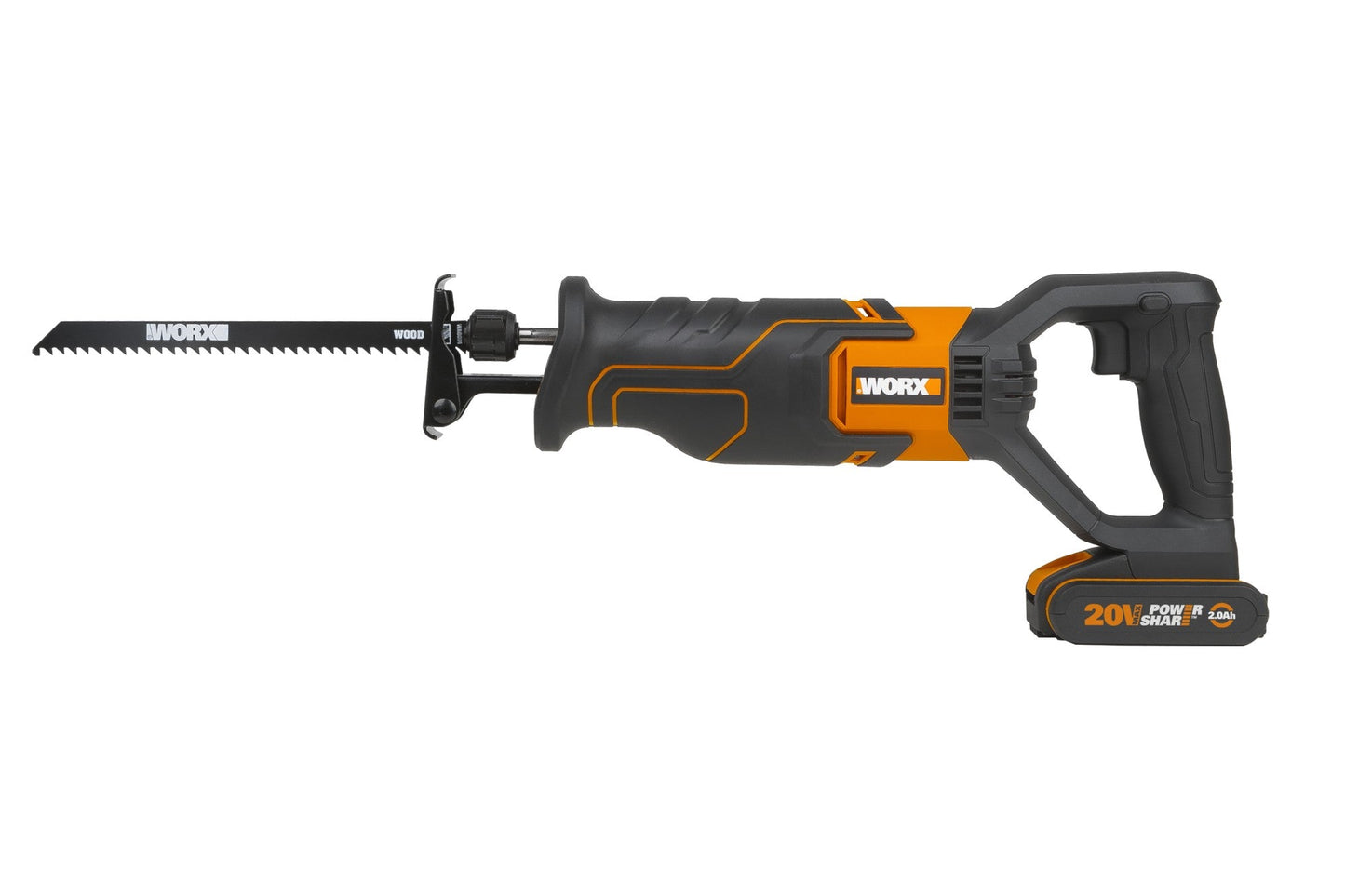 Worx WX500 - Sierra de sable 20V 2.0Ah (1 bat) - Ferrotecnia