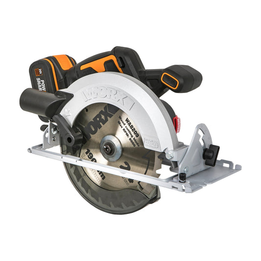 Worx WX520 - Sierra circular 185mm BL 20V (1bat 4.0Ah) - Ferrotecnia