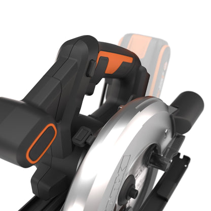 Worx WX526.9 - Sierra circular 165mm 20V (S/bat)