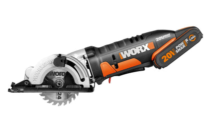 Worx WX527 - Sierra circular Worxsaw 20V (1bat 2.0Ah) - Ferrotecnia