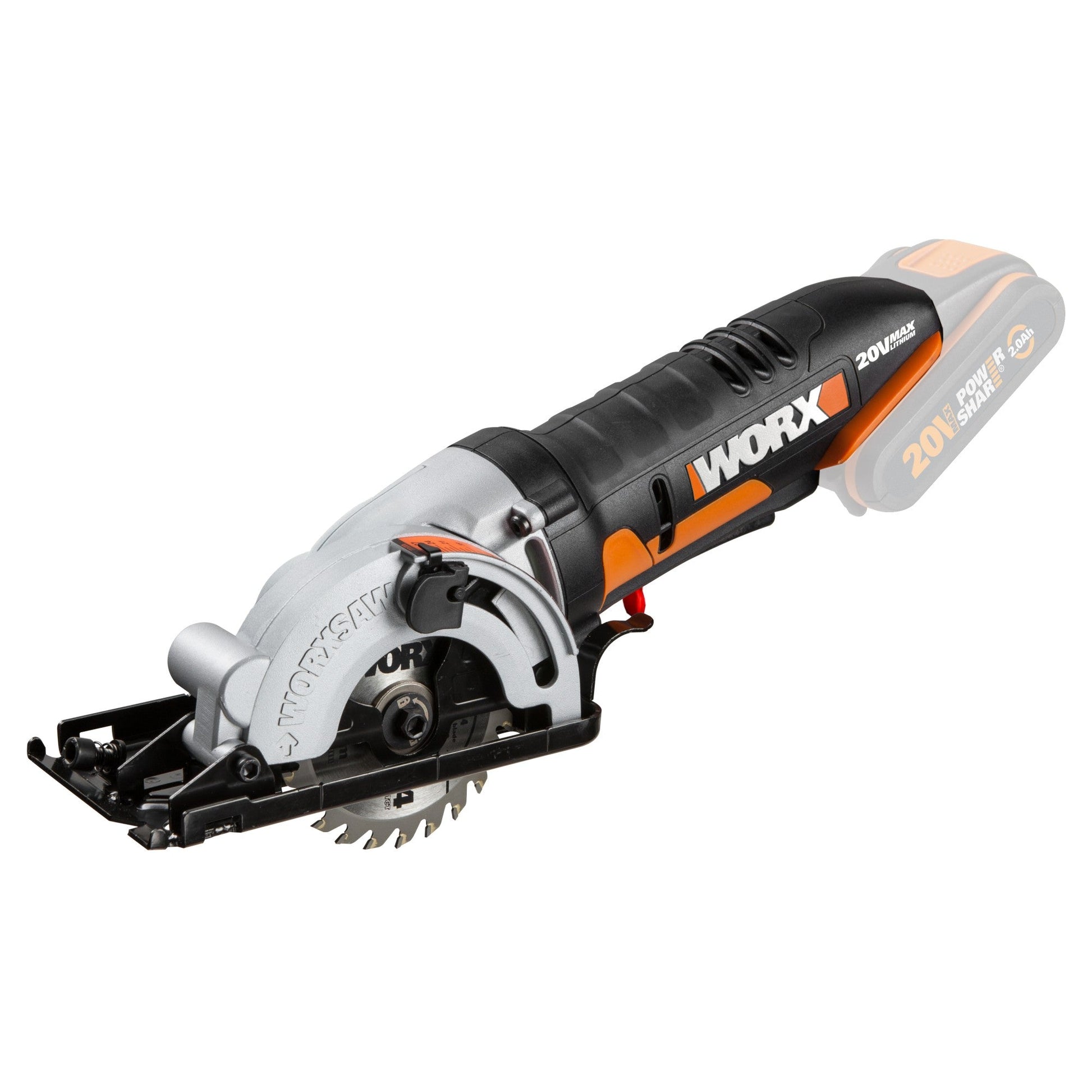 Worx WX527.9 - Sierra Circular Worxsaw 27mm 20V S/bat - Ferrotecnia