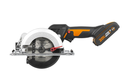 Worx WX531 - Sierra circular Brushless Worxsaw 46mm 20V 2.0Ah (1 bat) - Ferrotecnia