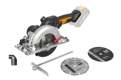 Worx WX531.9 - Sierra circular Brushless Worxsaw 46mm 20V (Sin batería) - Ferrotecnia