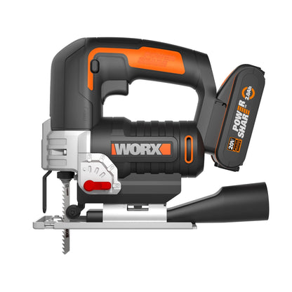 Worx WX543 - Sierra de calar pendular 20V 2.0Ah (1bat) - Ferrotecnia