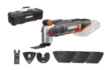 Worx WX693.9 - Multiherramienta Sonicrafter® Brushless 20V (Sin batería) - Ferrotecnia