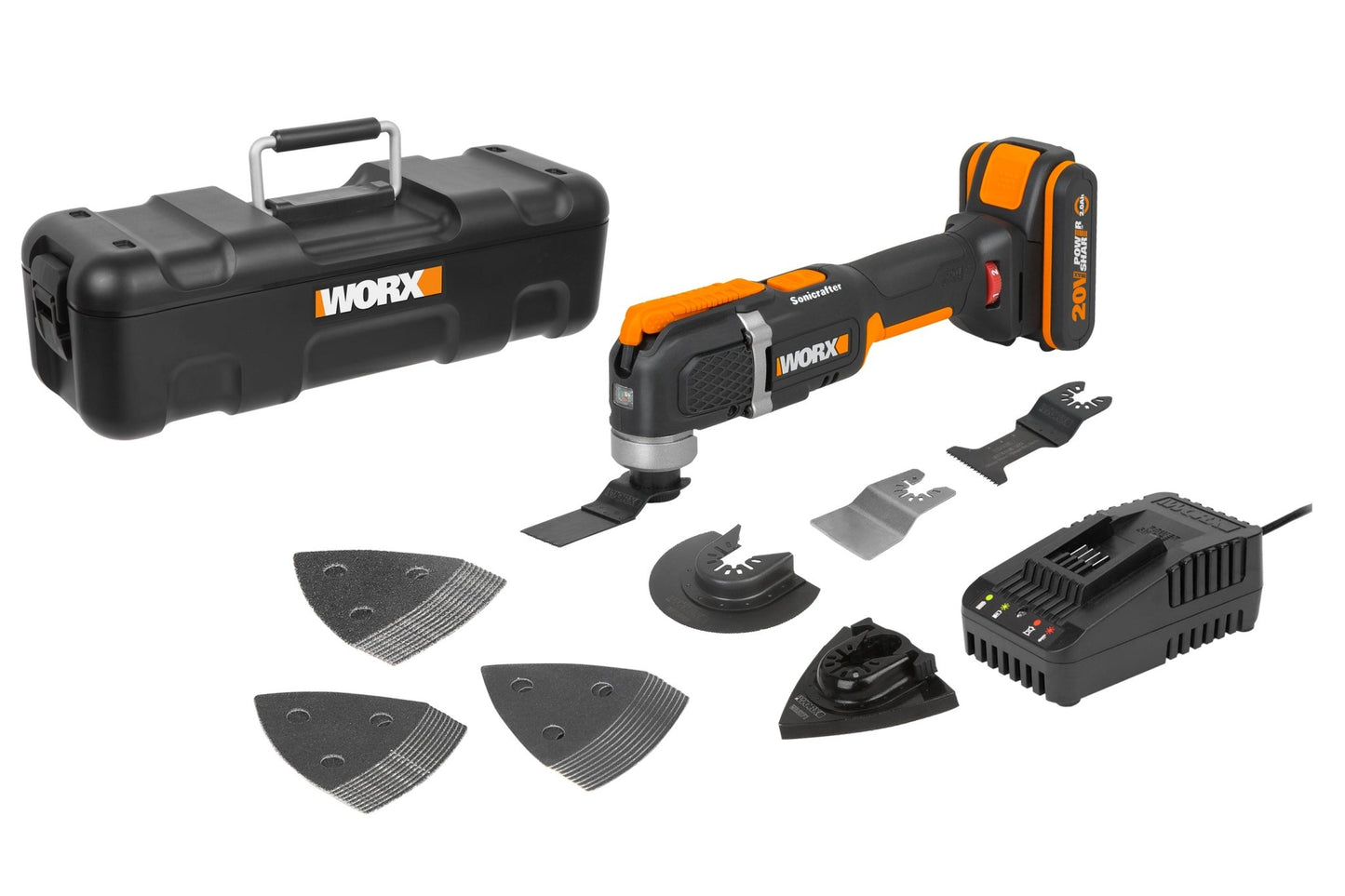 Worx WX696 - Multiherramienta Sonicrafter® 20V (1bat) - Ferrotecnia