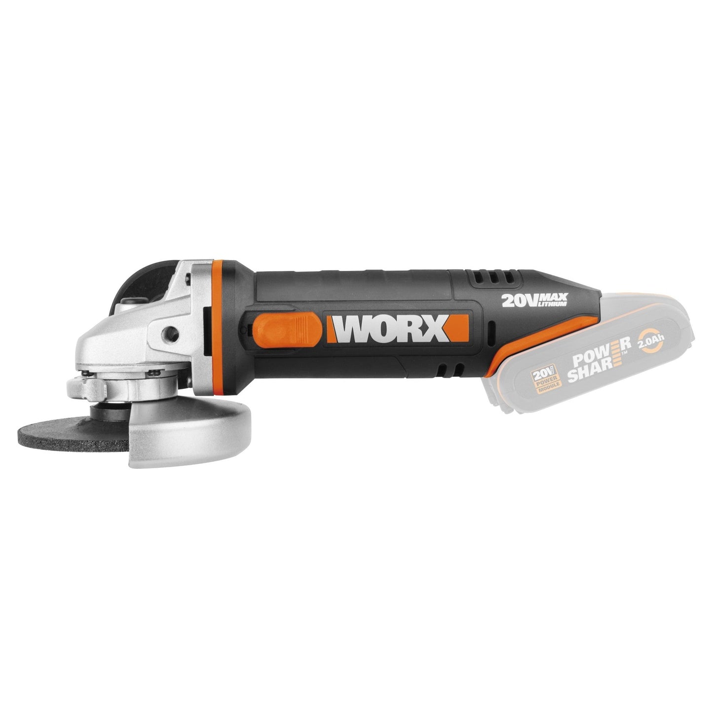 Meuleuse Worx WX800.9 115 mm 20 V (sans batterie)