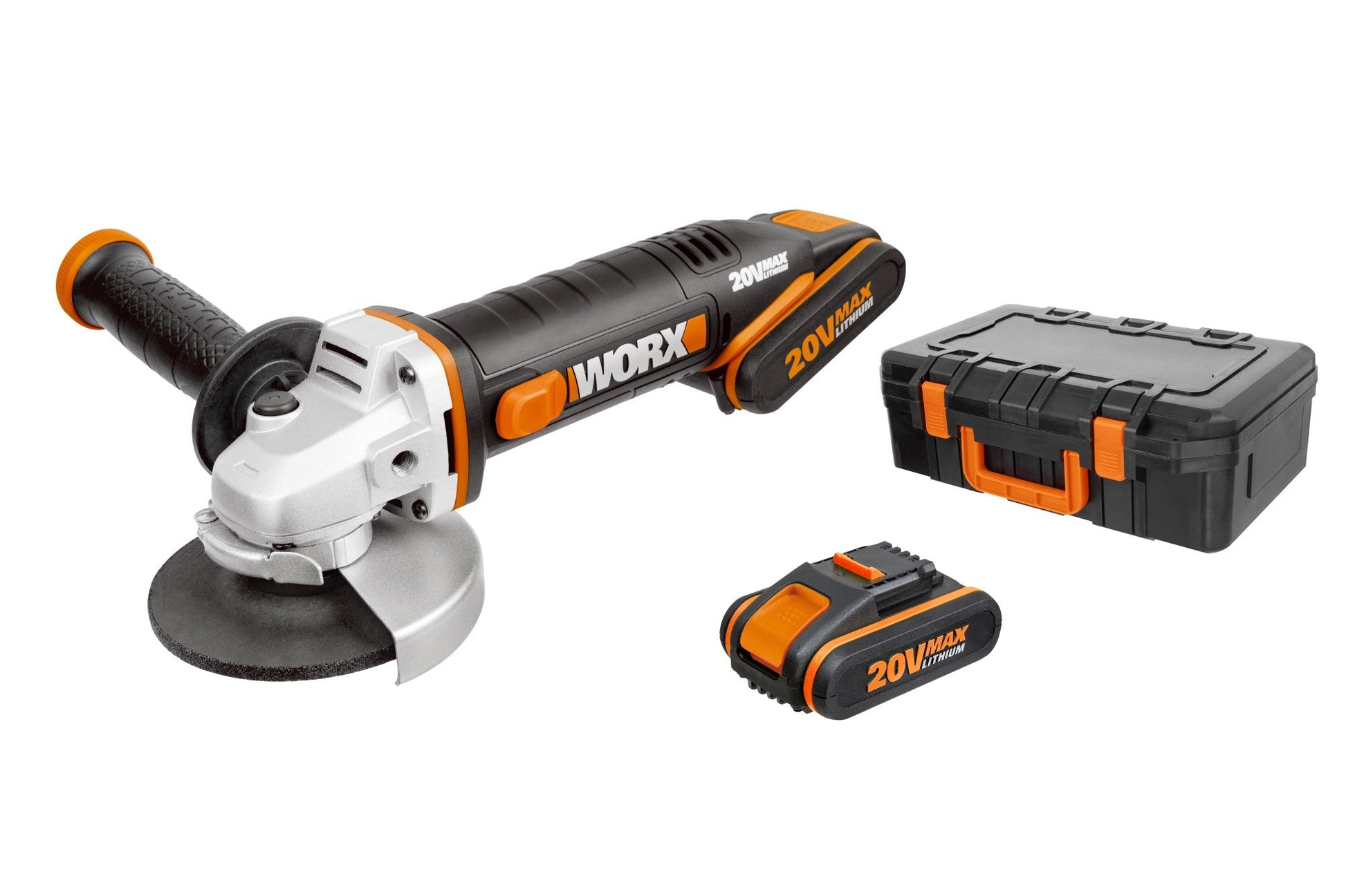 Worx WX800 - Amoladora 115mm 20V 2.0Ah (2 bat) - Ferrotecnia