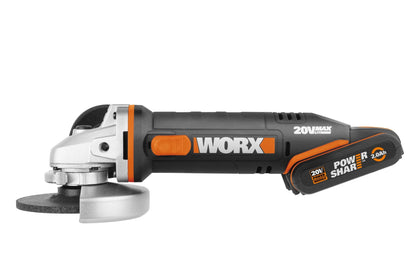 Worx WX800 - Amoladora 115mm 20V 2.0Ah (2 bat) - Ferrotecnia