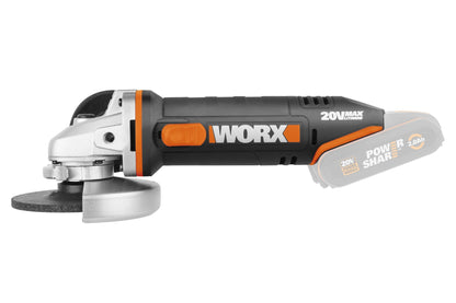 Worx WX800.9 - Amoladora 115mm 20V (Sin batería) - Ferrotecnia