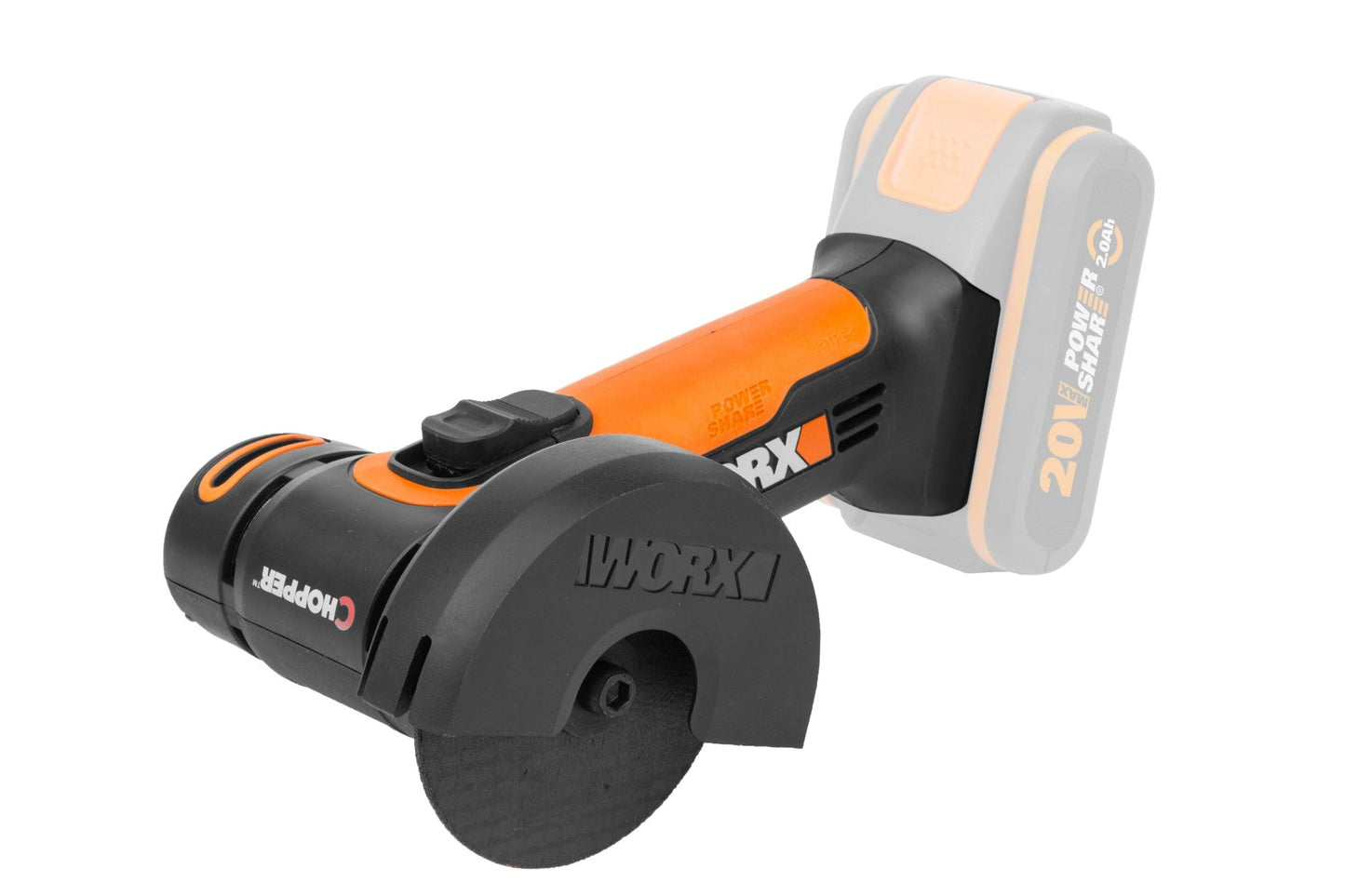 Worx WX801.9 - Mini Amoladora "Chopper" 20V (Sin batería) - Ferrotecnia
