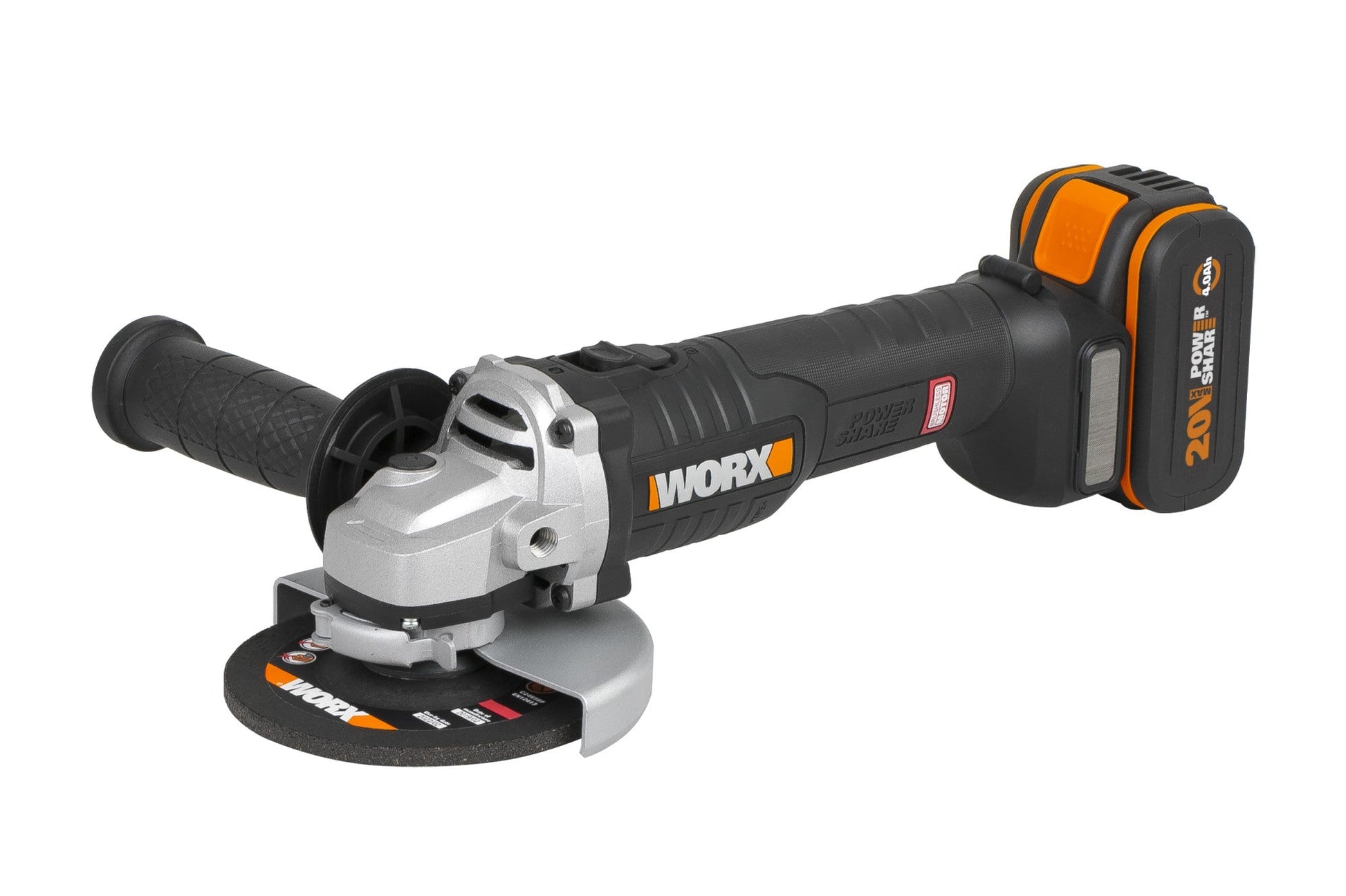 Worx WX812 - Amoladora Brushless 125mm 20V 4.0Ah (1 bat) - Ferrotecnia