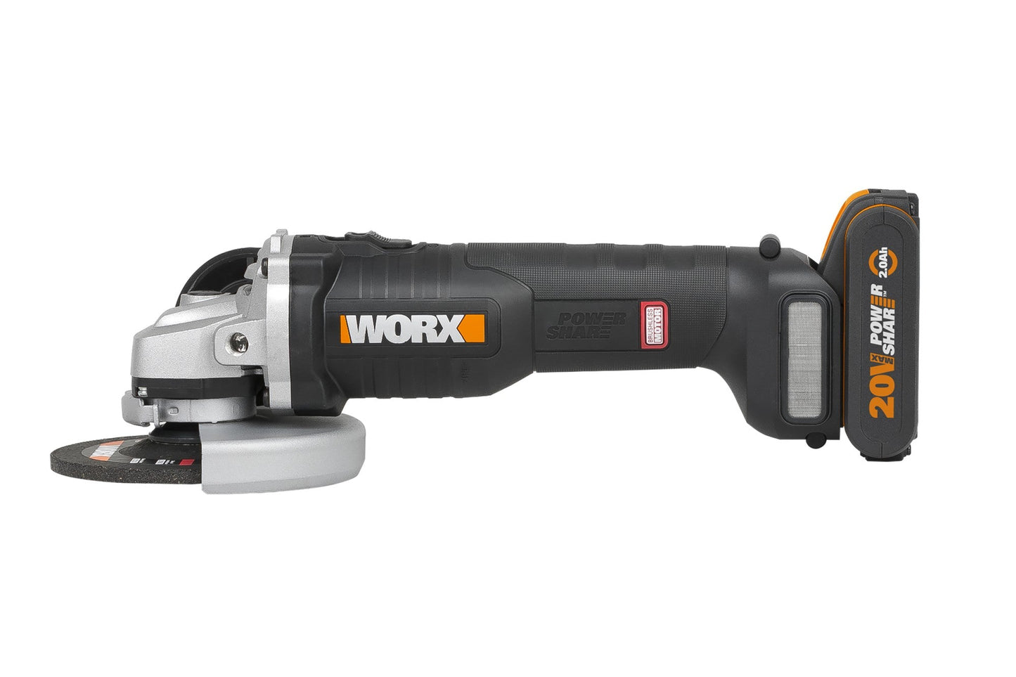 Worx WX812 - Amoladora Brushless 125mm 20V 4.0Ah (1 bat) - Ferrotecnia