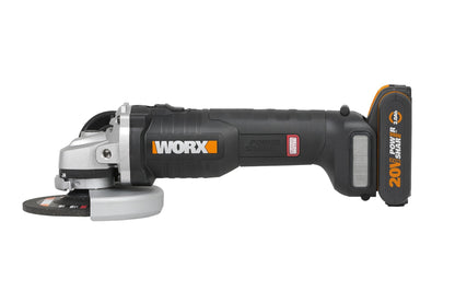 Worx WX812 - Amoladora Brushless 125mm 20V 4.0Ah (1 bat) - Ferrotecnia
