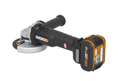 Worx WX813 - Amoladora Brushless 115mm 20V 2Ah 2 bat - Ferrotecnia