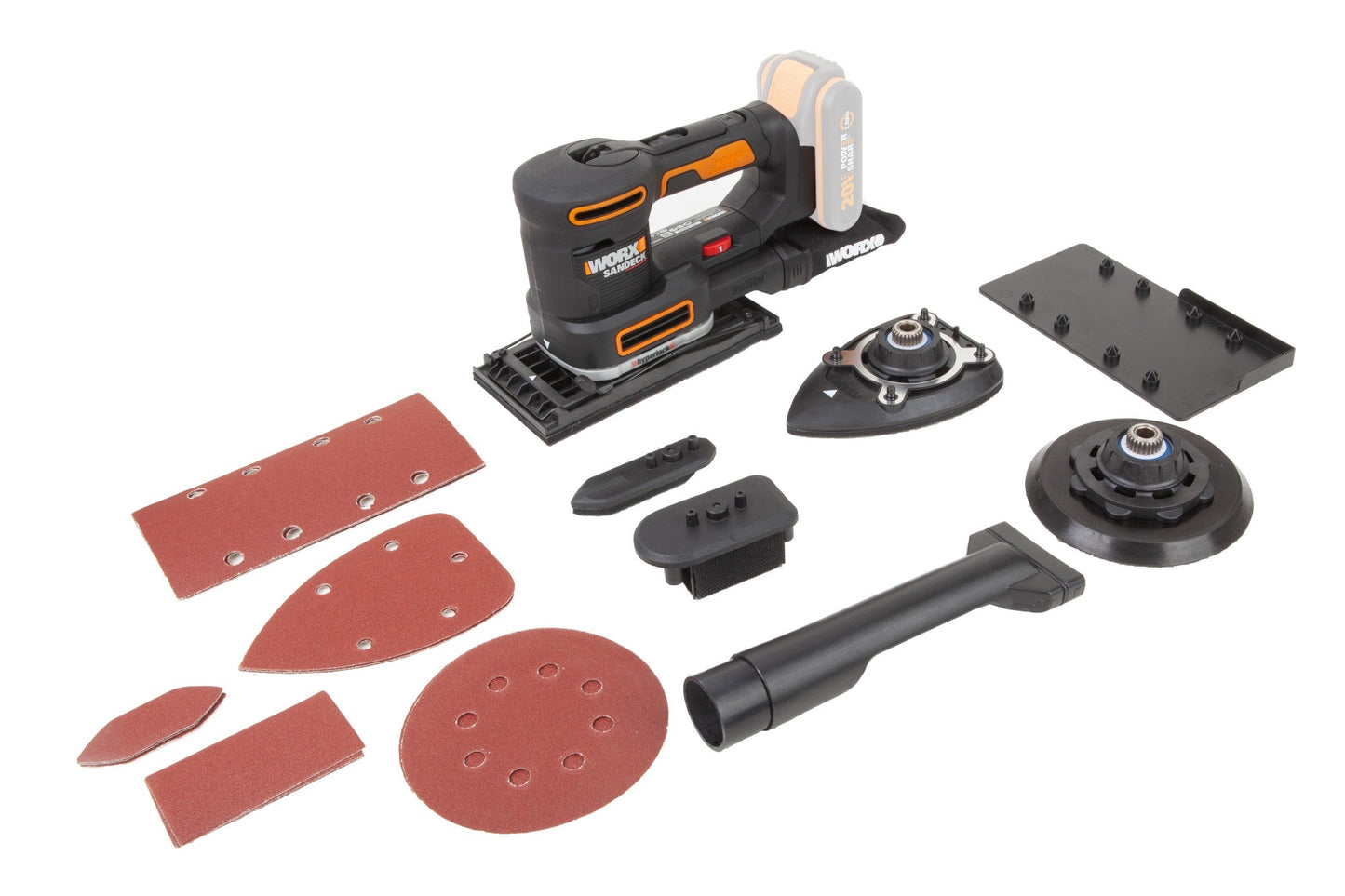 Worx WX820.9 - Multilijadora 5 en 1 20V (Sin batería) - Ferrotecnia