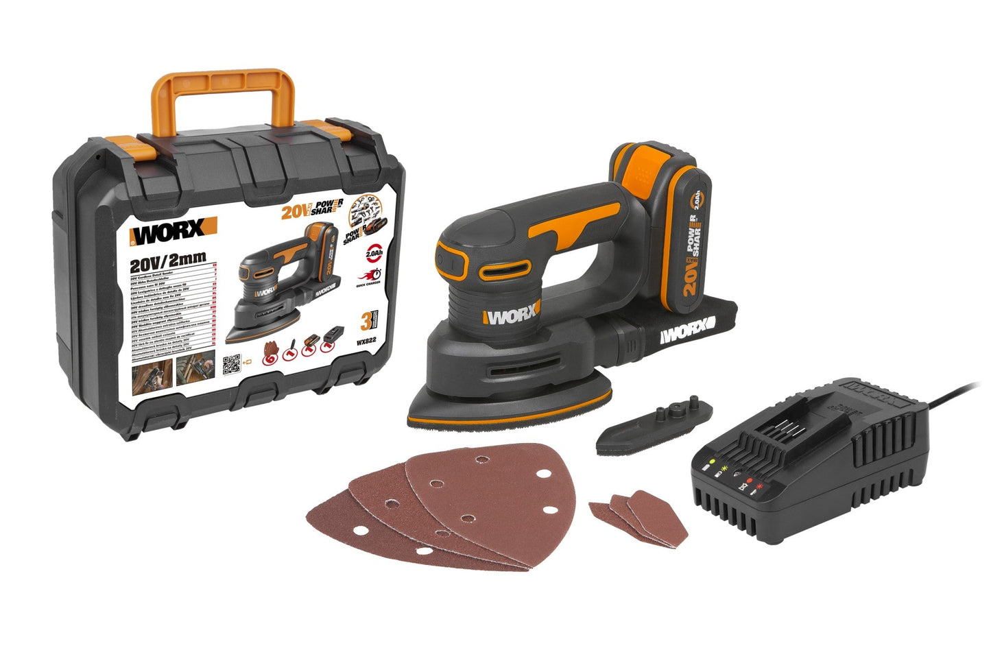 Worx WX822 - Multilijadora 20V 2.0Ah (1 bat) - Ferrotecnia