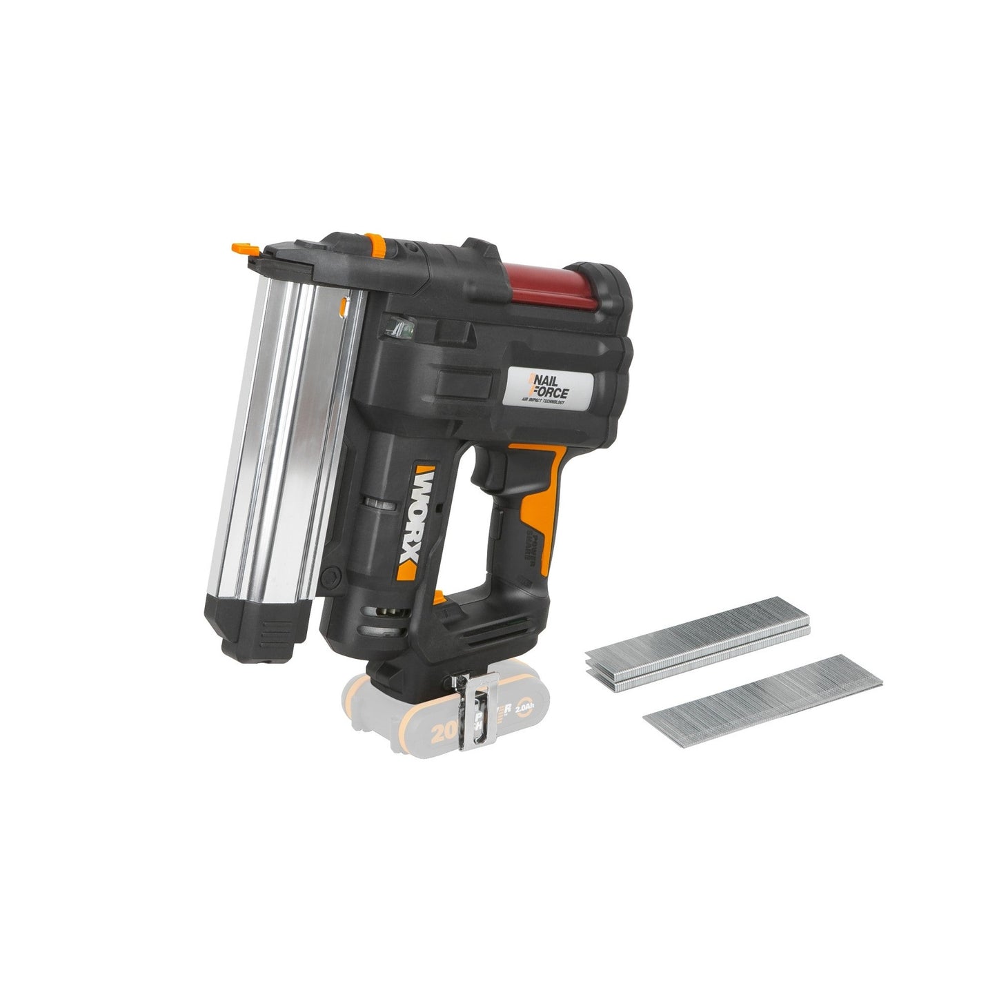 Worx WX840.9 - Grapadora Clavadora 20V (Sin batería)