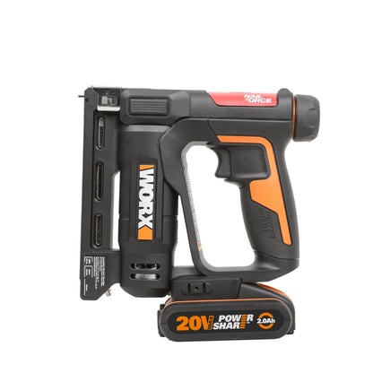 Worx WX843 - Mini Grapadora Clavadora 20V (1bat 2.0Ah) - Ferrotecnia