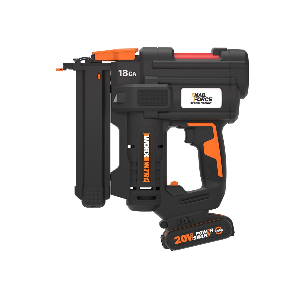 Worx WX844 - Grapadora de corona NITRO 20V (1bat 2,0Ah)