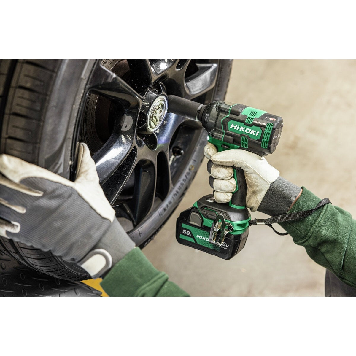 Hikoki WR18DHW2Z - Atornillador de impacto de batería WR18DHW2Z