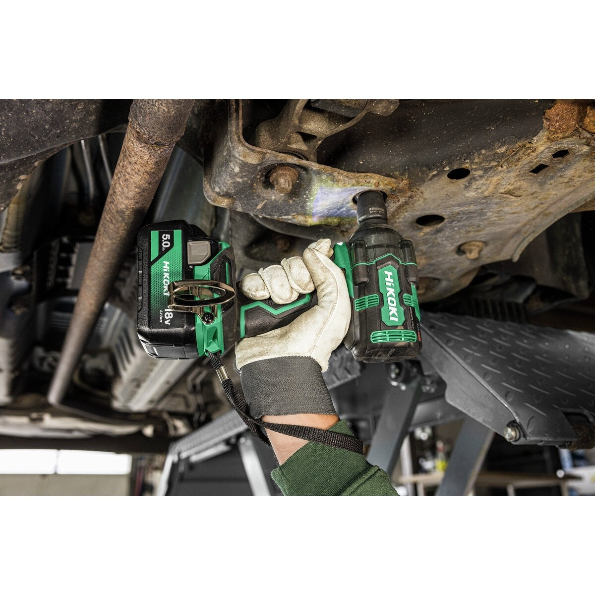 Hikoki WR18DHWPZ - Atornillador de impacto de batería WR18DHWPZ
