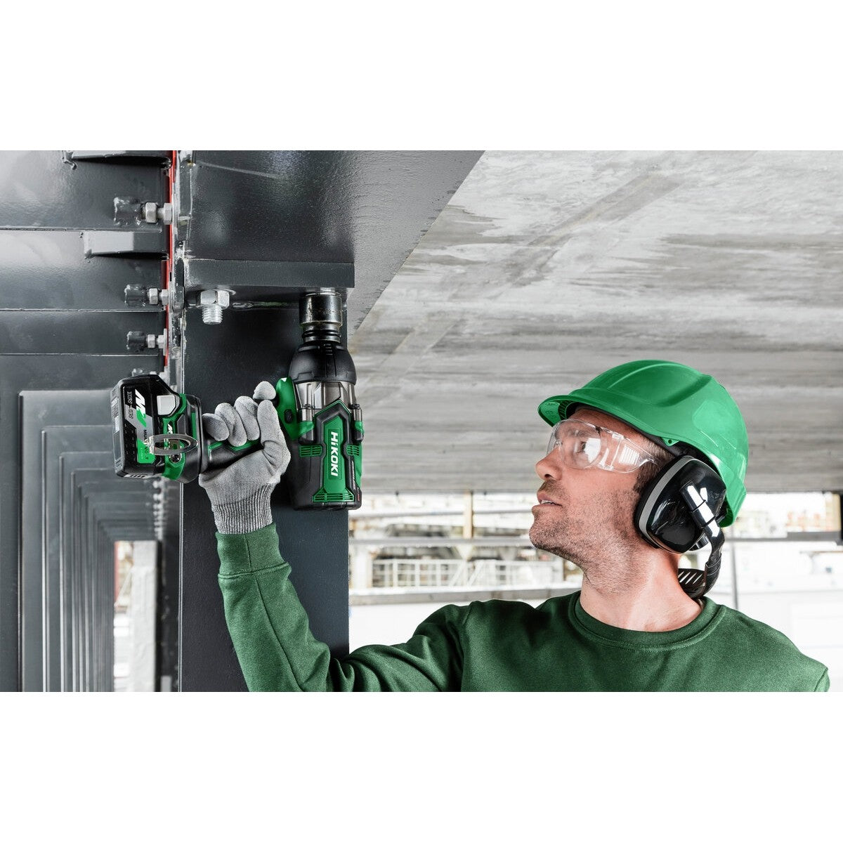 Hikoki WR36DBW2Z - Atornillador de impacto de batería WR36DBW2Z