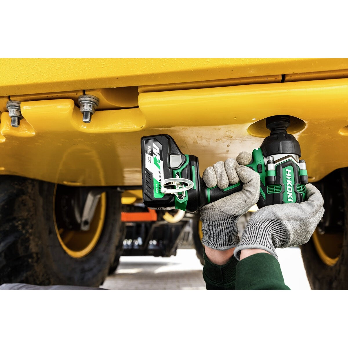 Hikoki WR36DEW2Z - Atornillador de impacto de batería WR36DEW2Z