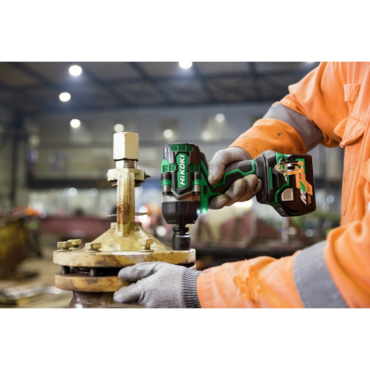 Hikoki WR36DEW2Z - Atornillador de impacto de batería WR36DEW2Z