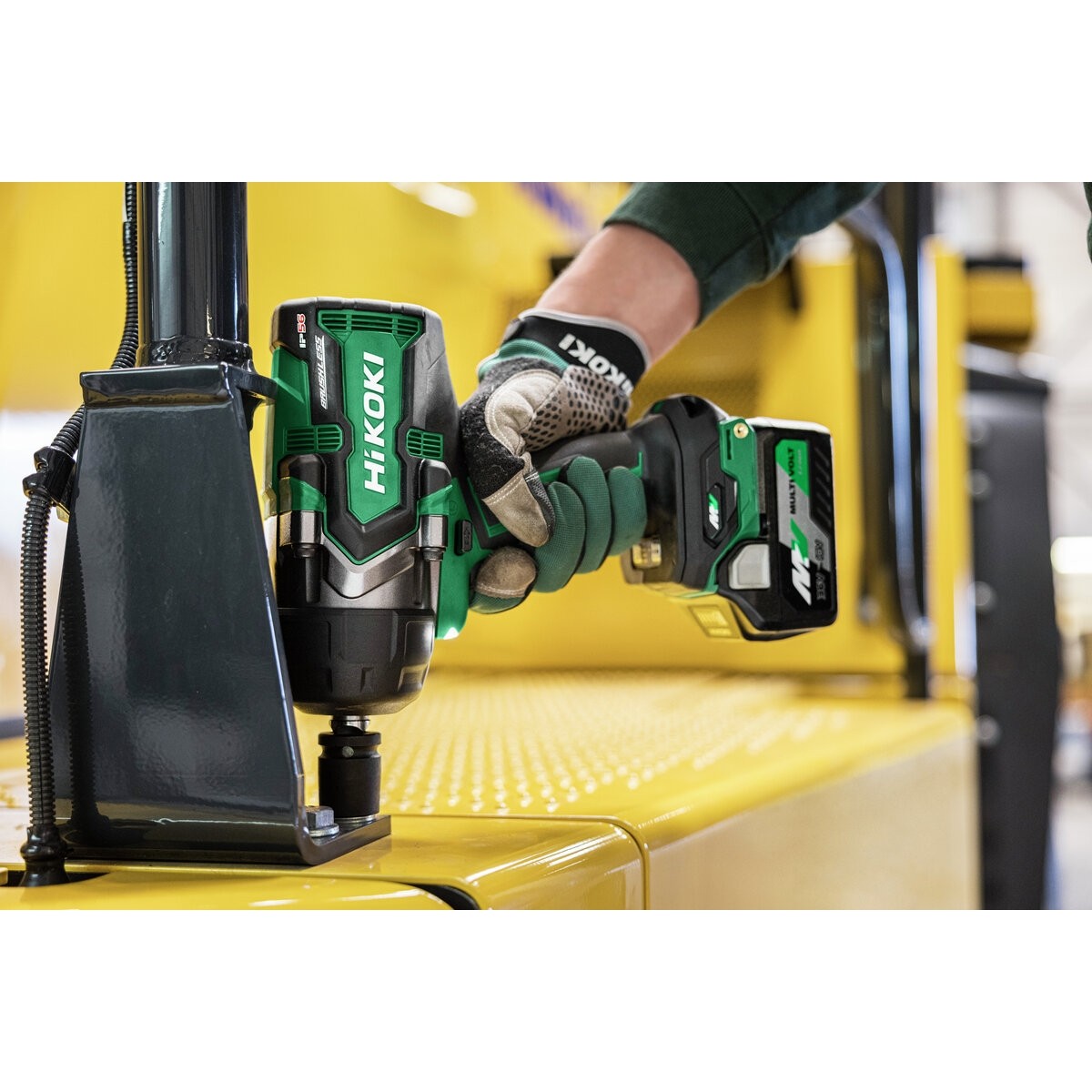 Hikoki WR36DGW2Z - Atornillador de impacto de batería WR36DGW2Z