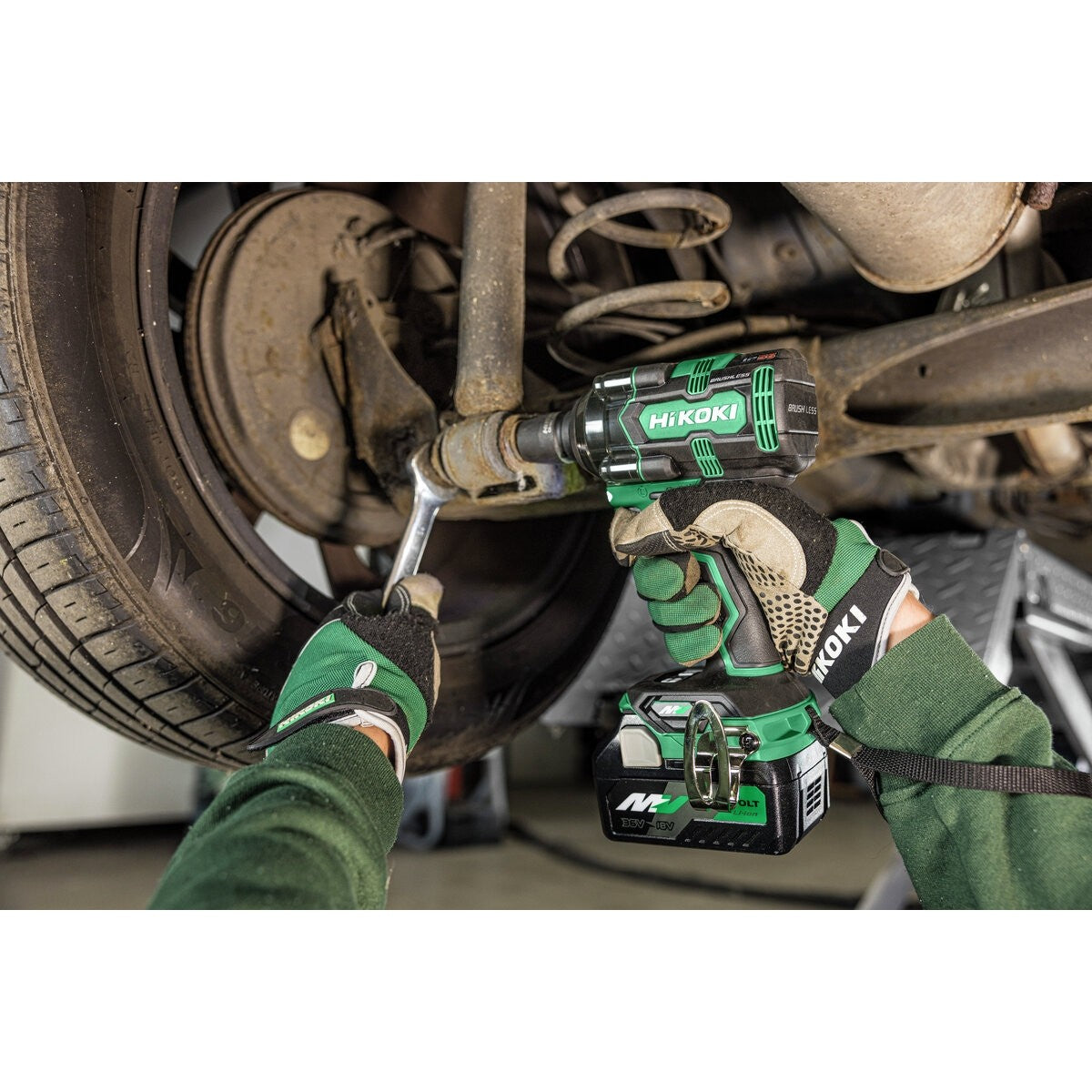 Hikoki WR36DHW2Z - Atornillador de impacto de batería WR36DHW2Z