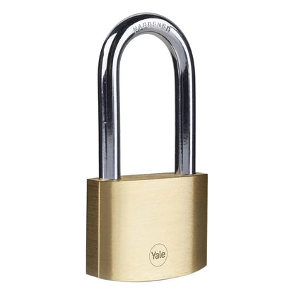 Yale - Candado de latón arco largo llaves iguales - Ferrotecnia