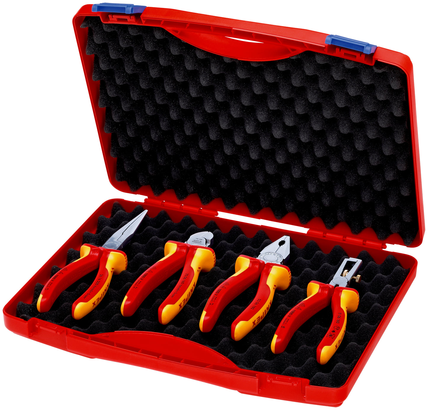 Knipex 00 20 15 - Estuche de herramientas "RED" Electro Set 1